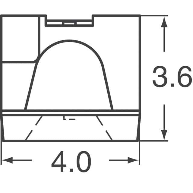 SFH 325 FA-4-Z OSRAM Opto (ams OSRAM)  Optical Sensors - Phototransistors